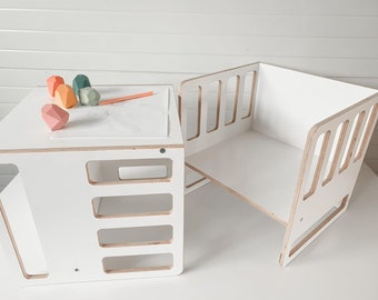 Montessori Cube Table and Chair - Weaning Table and/or Chair