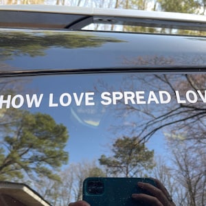 Show love spread love GRiZ decal