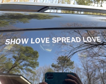 Show love spread love GRiZ decal