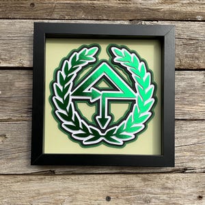 Of The Trees 3D EDM Wall Art | Festival Art | Artist Framed Art Work