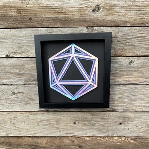 ODESZA 3D EDM Inspired Wall Art Holographic Outline | Festival Artwork