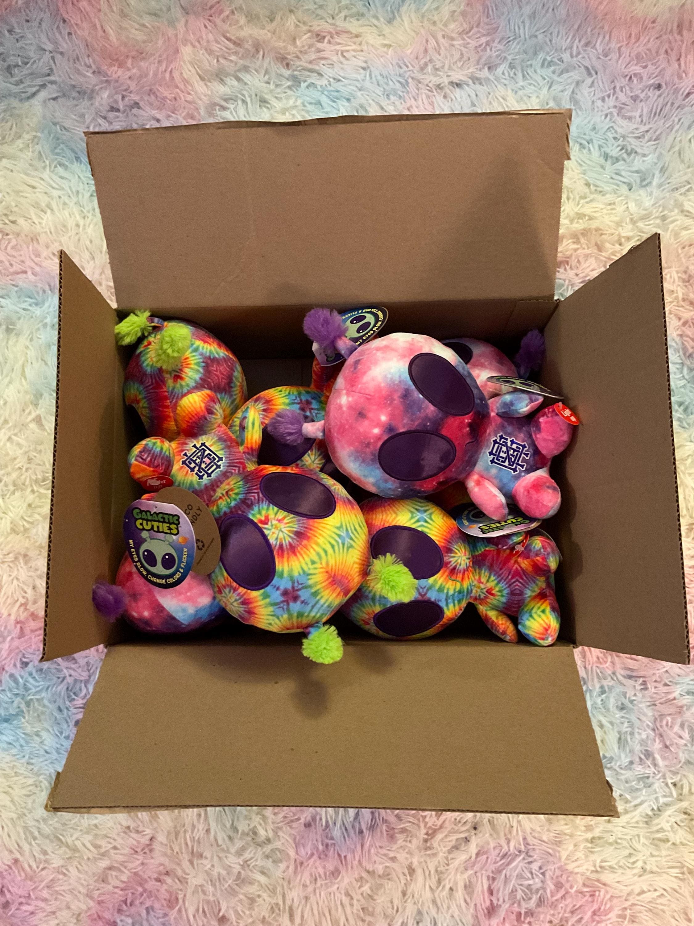 Zeds Dead Blue Galaxy Alien Festie Bestie Festival Friend Plush