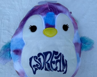 LSDREAM Dyed Tie Dye Penguin Squish