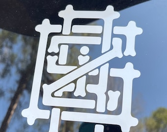GRiZ bones decal