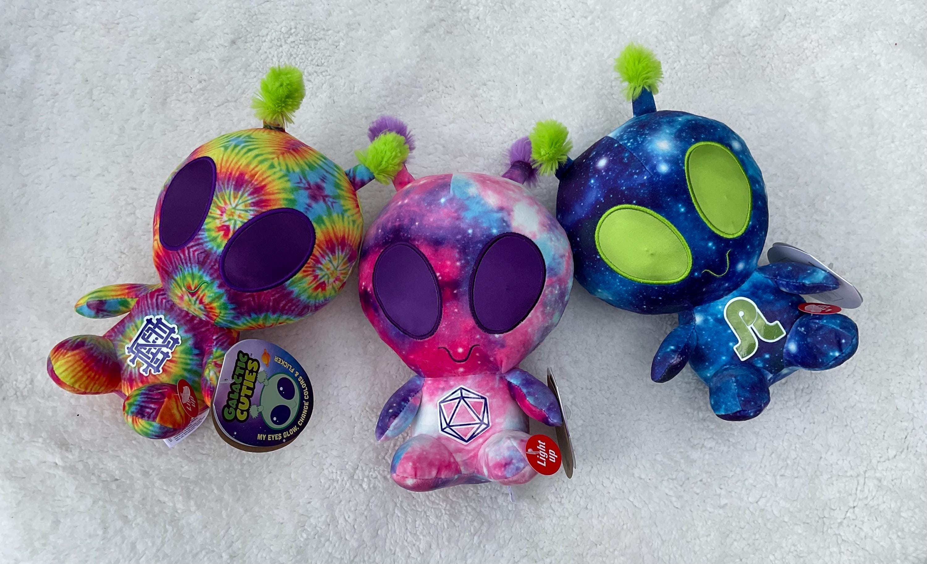 Zeds Dead Blue Galaxy Alien Festie Bestie Festival Friend Plush
