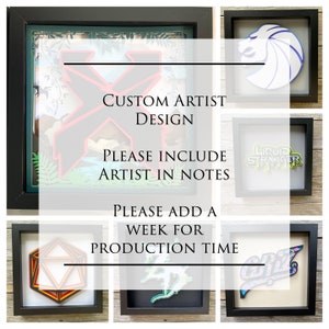 Custom 3D EDM Artist Wall Decor | Artist Art | Festival Art | Wall Art