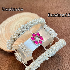 SLA Bangles/Bracelet/Statement Jewelry/ Bollywood Jewelry/German Silver Bangles/Boho/ Oxidized Premium /German Silver/ Openable Kada Bangles