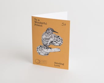 To A Wonderful Friend Stationery Card