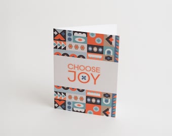 Choose Joy Greetings Card