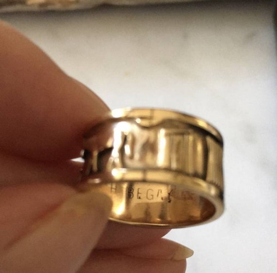 Vintage Native American 14K Gold Storyteller Roland Begay