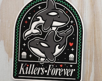 Orca Sticker - Killer Whales Sticker
