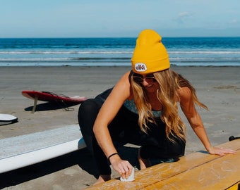 Alki Supply Yellow Beanie - PNW Beanie