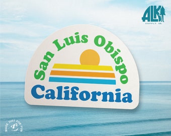 San Luis Obispo Sticker - Central Coast Sticker