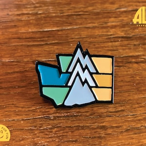 Washington Enamel Pin - PNW Enamel Pin