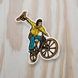 Mountain Bike Sticker - Cowboy MTB Sticker