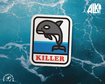 Orca Sticker - Killer Whale Sticker