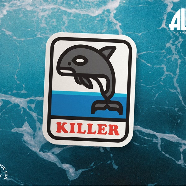 Orca Sticker - Killer Whale Sticker
