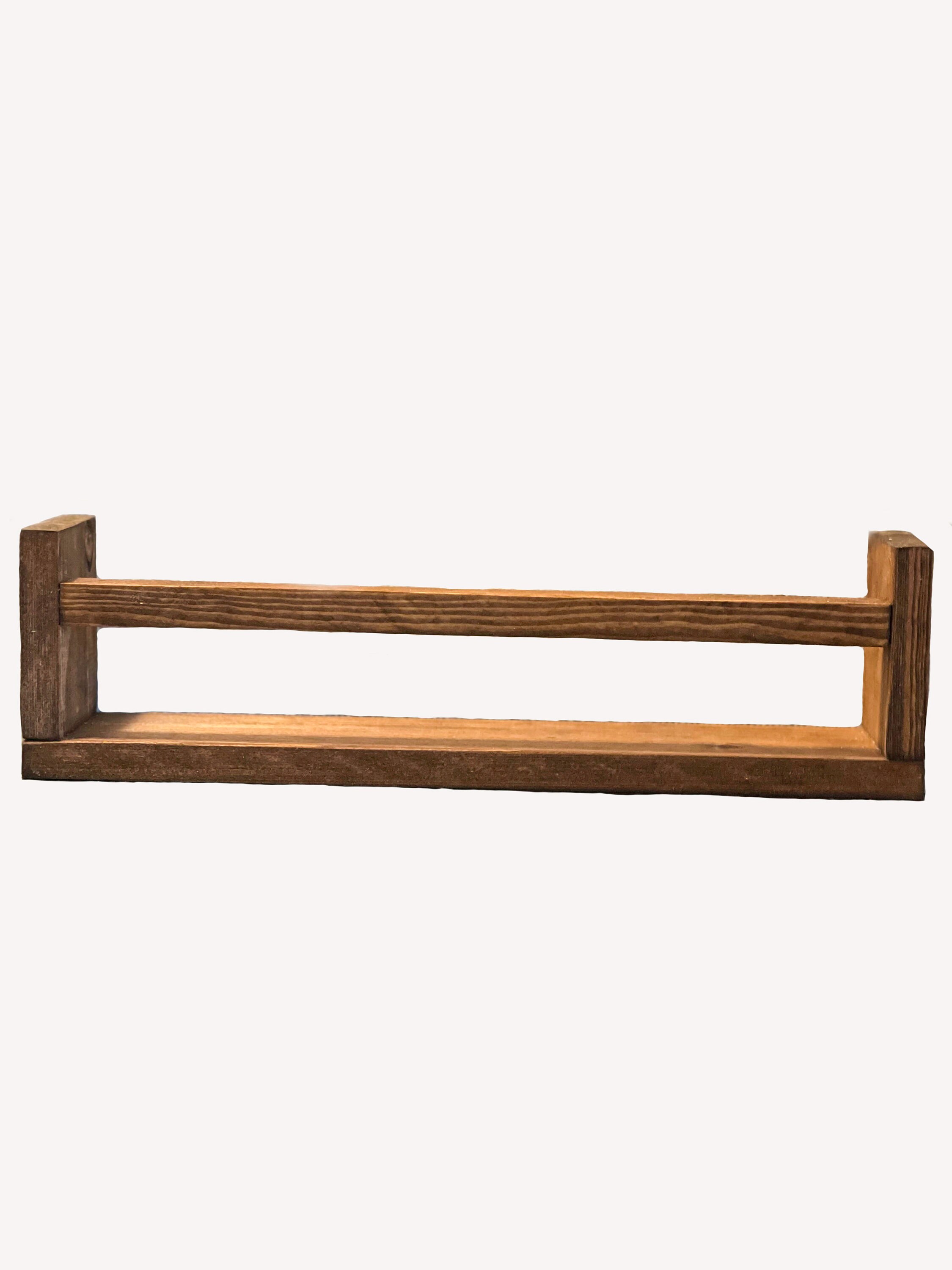 SET OF 2 Wooden Book Shelves Etsy