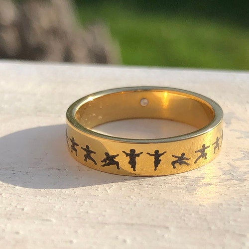 Avatar: The Last Airbender Aang and Zuko Dancing Dragon Ring (New! Sterling Silver Option)