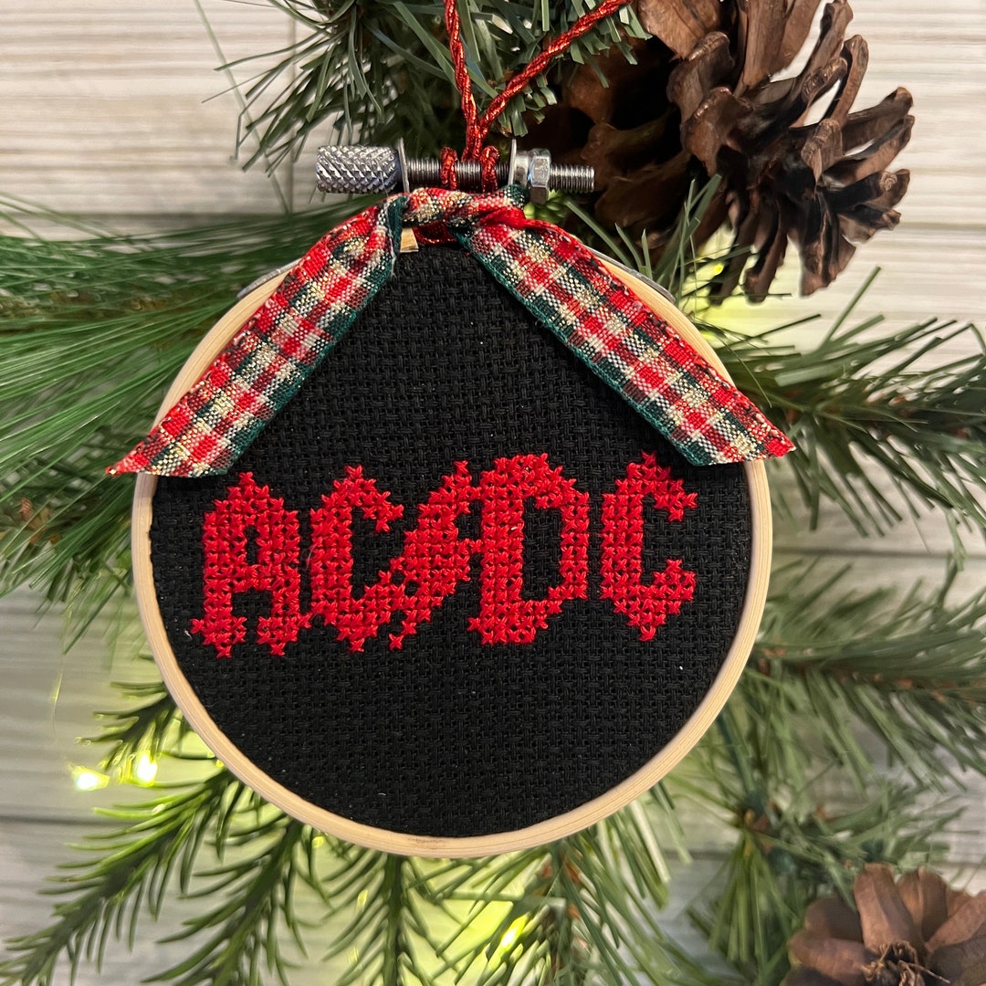 AC-DC Ornament, Wall Decoration, Heavy Metal Ornaments - Etsy