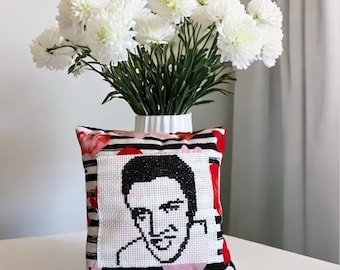 Elvis Presley pillow, The King Rock and Roll, elvis presley gifts for women, elvis fans gift
