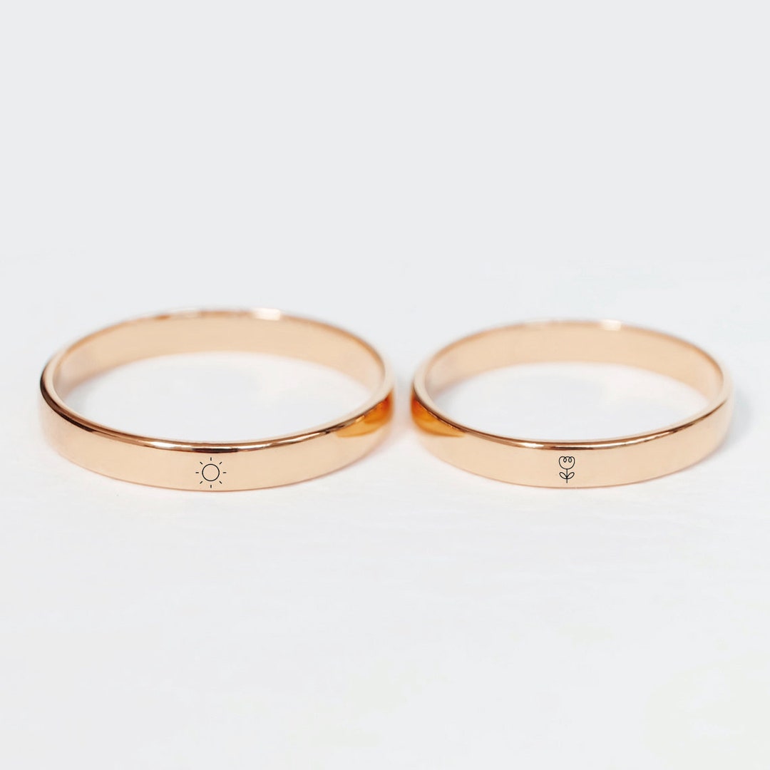 Symbol Rings, Icon Rings, Stacking Ring, Personalize Rings, Sign Rings ...