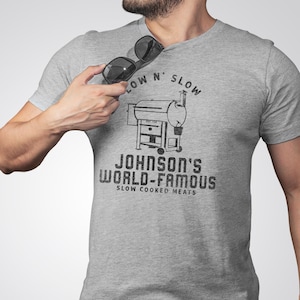 Personalized Meat Smoker Shirt For Men And Women, Pellet Smoker Grill Gifts And Accessories, Slow Grilling Tshirt For Grill Dad | Trgr