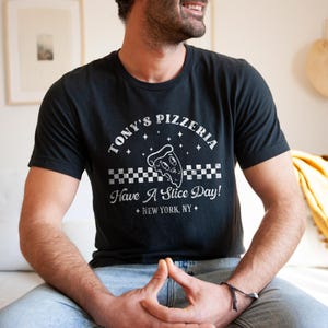 Personalized Retro Pizzeria Tee Shirts For Men Women Teens, Cute Pizza Maker Accessories TShirt Gifts, Pizza Lover T-Shirts
