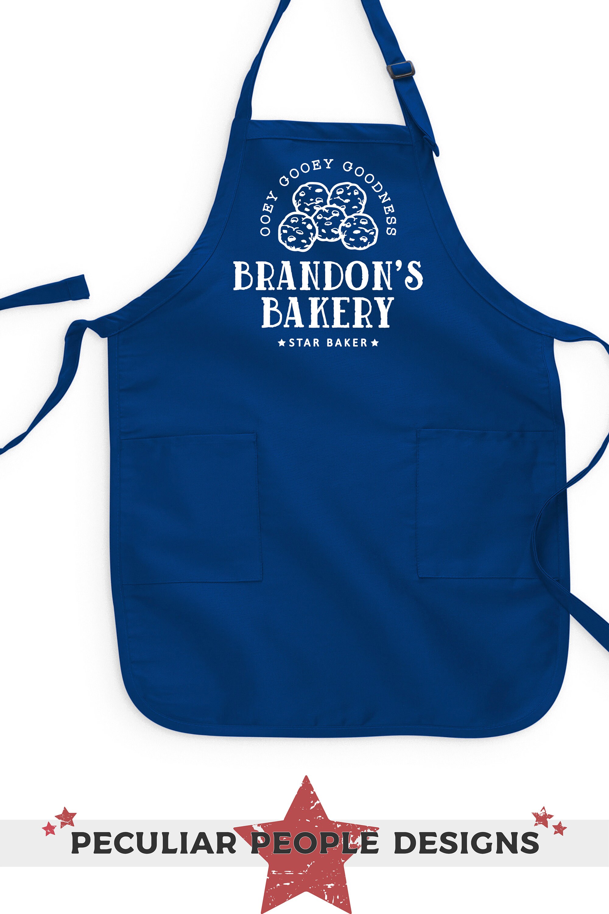 Personalized Cookie Baking Apron For Men Women Teens Cute Etsy