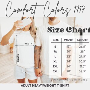 t-shirt size chart
