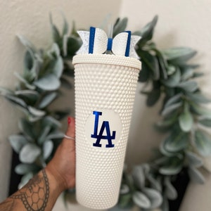 24oz Personalized Matte Studded Tumblers Dodgers Angels Giants Raiders Cowboys