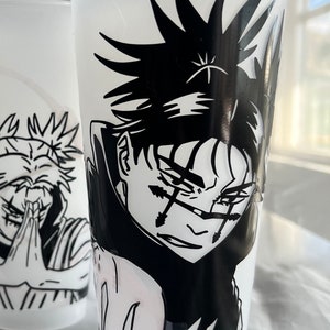 Blood Manipulation, Cold cup, with straw, 24 oz, Chos, JJK, Drink ware, color changing, Anime Drink ware, Sad Boy, Starbucks cup
