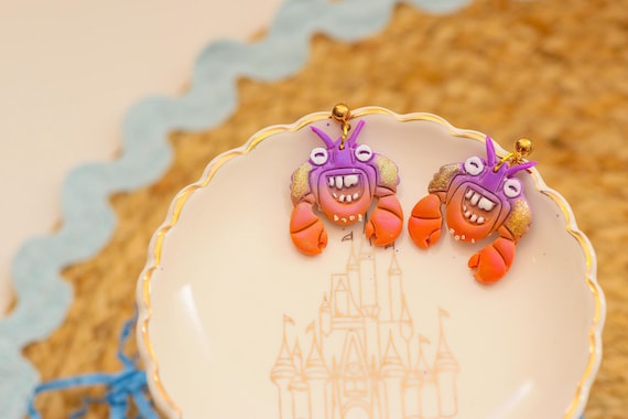 Tamatoa Crab Earrings: Moana Inspired Disneybounding Jewelry