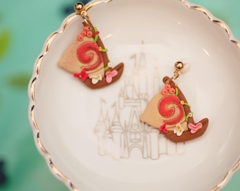Beyond the Reef | Moana Inspired | Hawaiian | Polynesian | Minnie Ears | Stud Earrings |