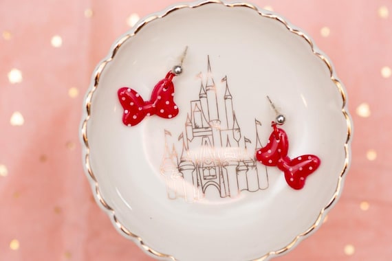 Bow Polymer Clay Playful Earrings