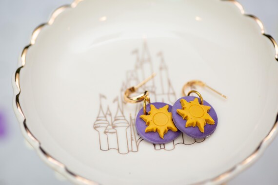 Golden Sun- Tangled Inspired Earrings