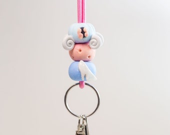 A Dream is a Wish Your Heart Makes | Clay Lanyard | Teacher Lanyard | Cinderella Inspired