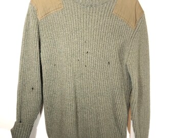 denim sweater
