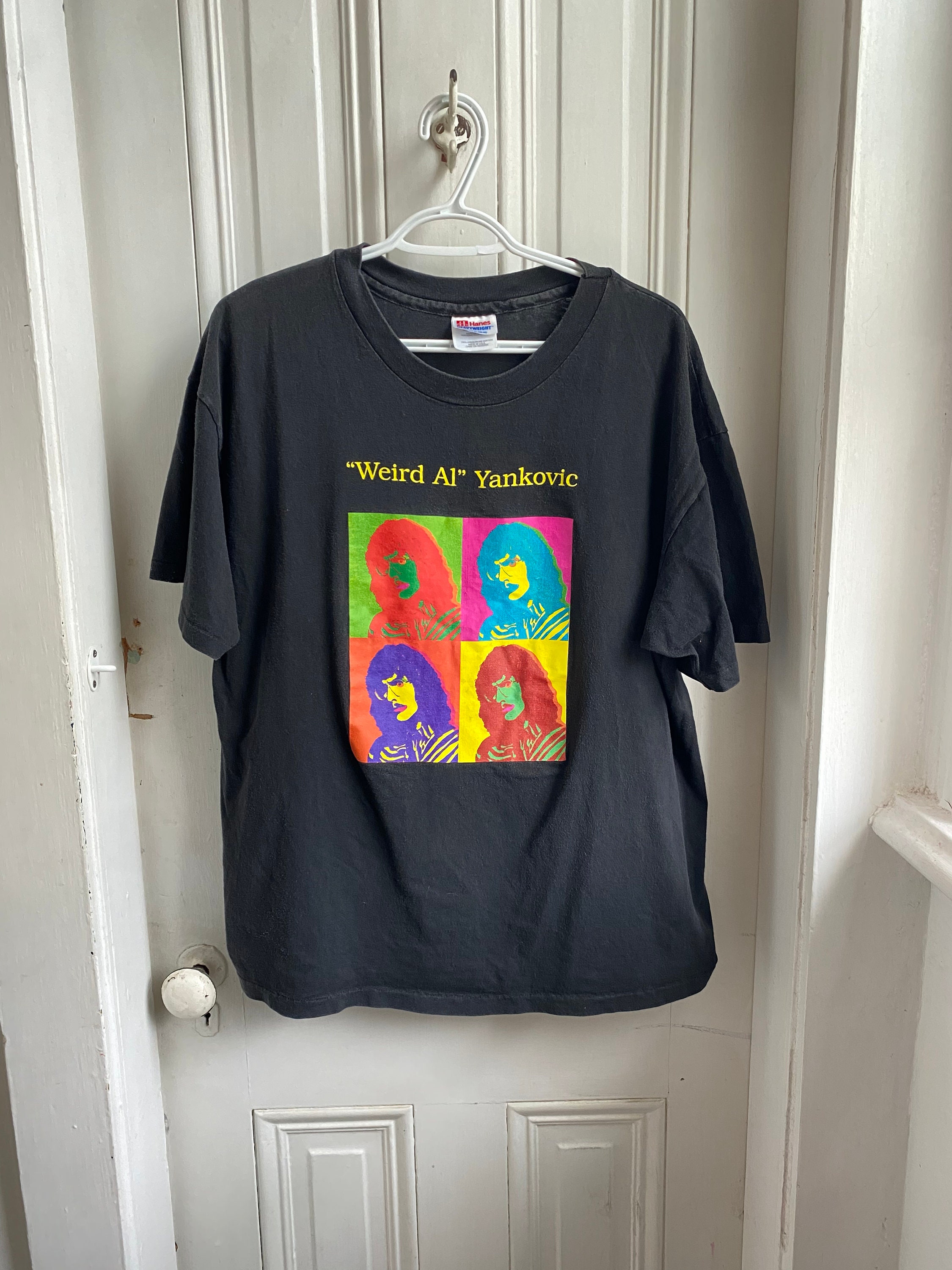 Vintage 90s Weird Al Yankovic Tour Tee Size XL - Etsy