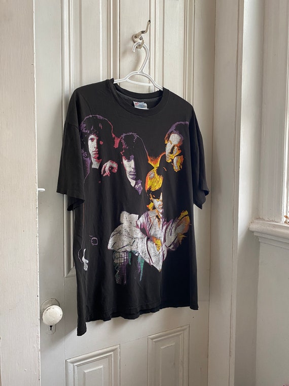 Vintage 90s AOP Doors Tee XL Semi Distressed - Etsy Vintage 90s AOP Doors Tee XL Semi Distressed - Etsy