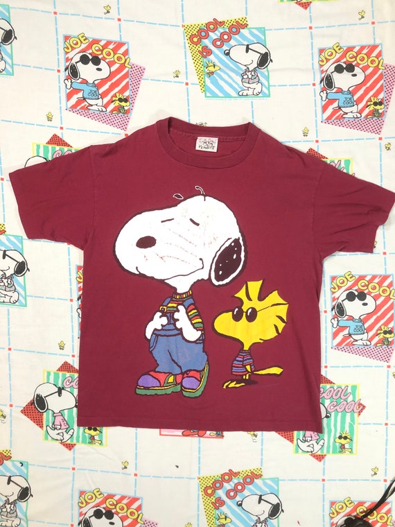 Vintage snoopy peanuts tee fits XL