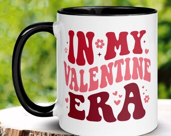 Valentines Day, Valentines Gifts, Valentine Day Gift, In My Valentine Era, Happy Valentines Day, Retro Coffee Mug, Valentine Decor, 1396