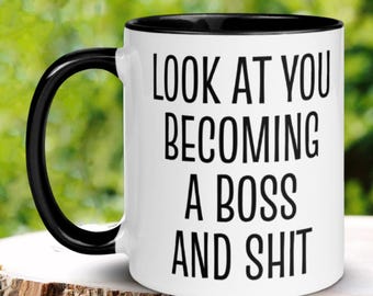Boss Ass Bitch Mug, Empowered Woman Gift