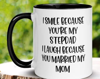 Bonus Dad Coffee Mug, Funny Stepdad Gift