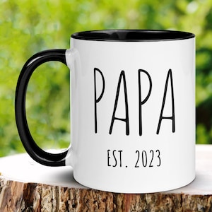 Papa Mug, Personalized Mug, Papa Gifts, Name Mug, Fathers Day Gifts, Dad Mug, Grandpa Coffee Mug, Grandfather Mug, Gifts For Papa, 1221