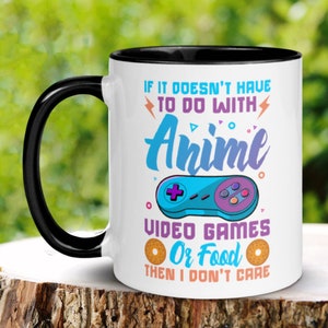 Anime Gifts, Anime Merch, Anime Decor, Anime Mug, Gamer Mug, Anime Coffee Mug, Funny Anime Coffee Mug, Japanese Animation, Gamer Gift 311