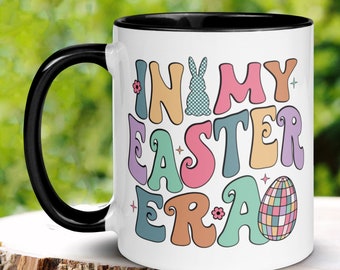 Easter Gift, In My Easter Era, In My Era, Retro Coffee Mug, Holiday Mug, Happy Easter Gifts, Easter Bunny, Easter Egg, Rabbit Mugs, 1465