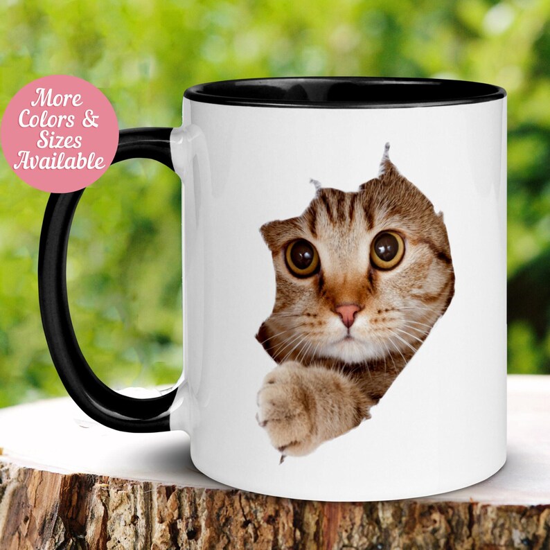 Image of 11 oz Mug, 11 oz and 15 oz Sizes Available, Many Colors Available