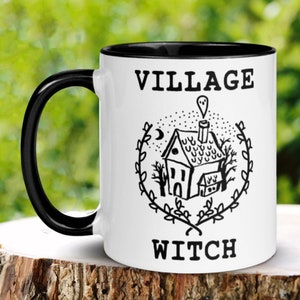 Halloween Mug, Village Witch, Witch Mug, Witchy Mug, Spooky Mug, Witches Brew Mug, Halloween Coffee Mug, Halloween Witch, Witch Gift 1100