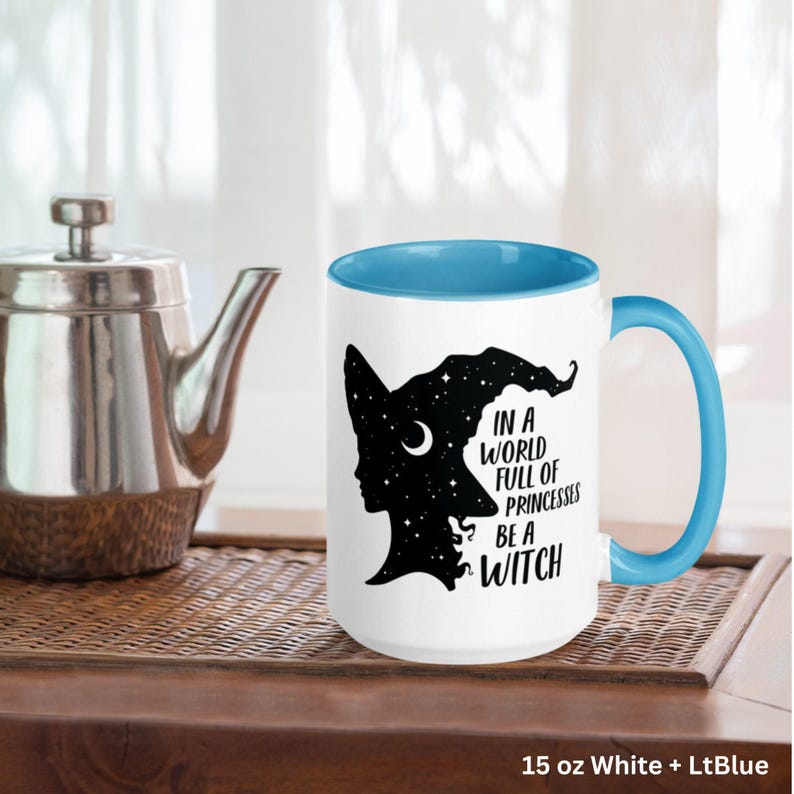 Halloween Witch Coffee Mug, Spooky Witches Brew Mug image 2